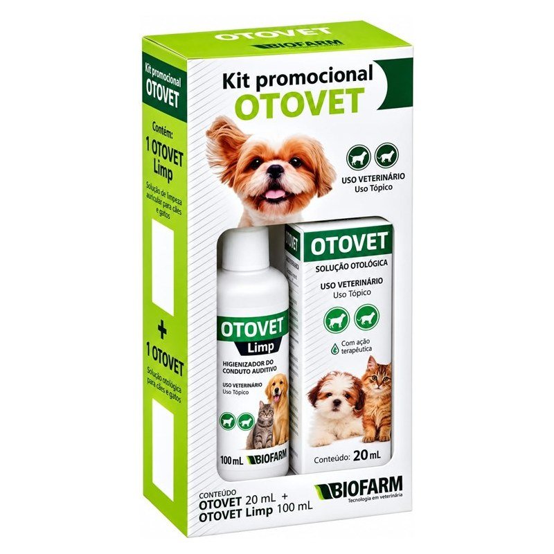 OTOVET KIT PROMOCIONAL 20ML + LIMP 100ML