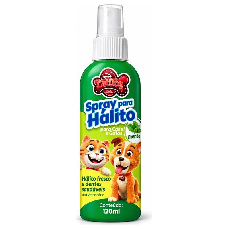 CATDOG & CIA. SPRAY PARA H&Aacute;LITO MENTA 120ML