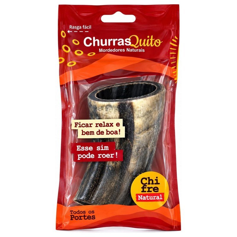 CHURRASQUITO CHIFRE NATURAL
