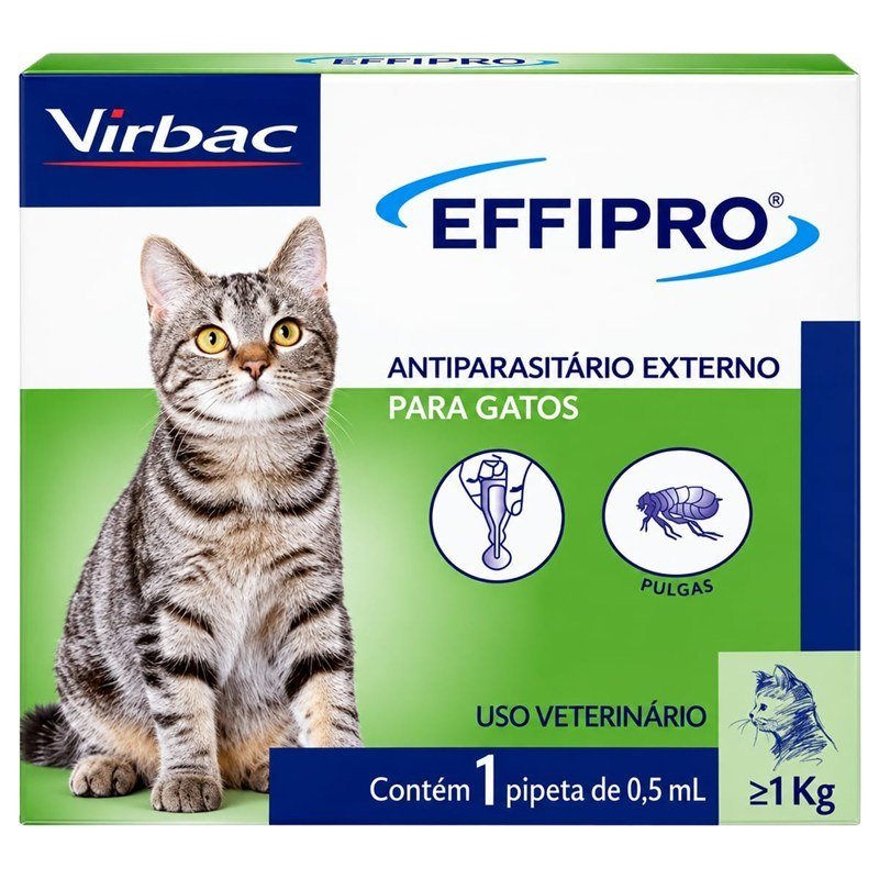 VIRBAC EFFIPRO PIPETA GATOS 0,5ML