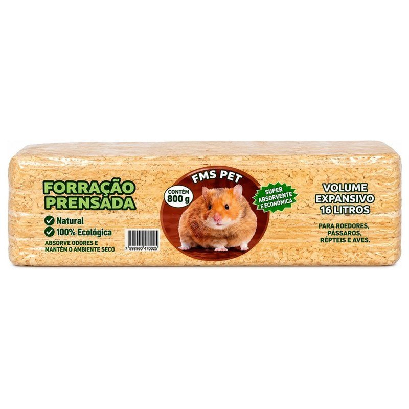 FMS PET FORRAÇÃO PRENSADA 800G