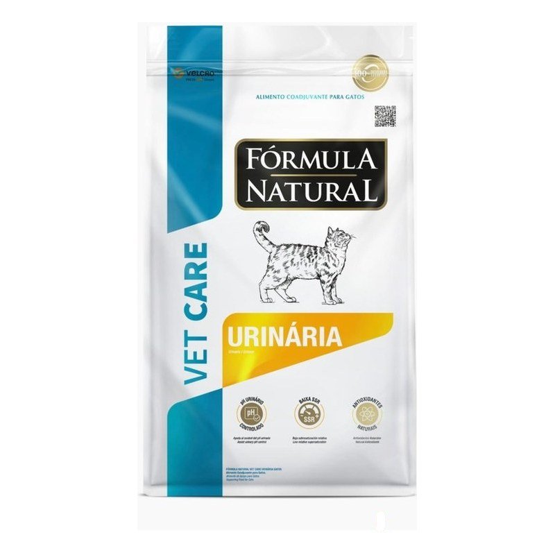FÓRMULA NATURAL VET CARE URINÁRIA GATOS 1,5KG
