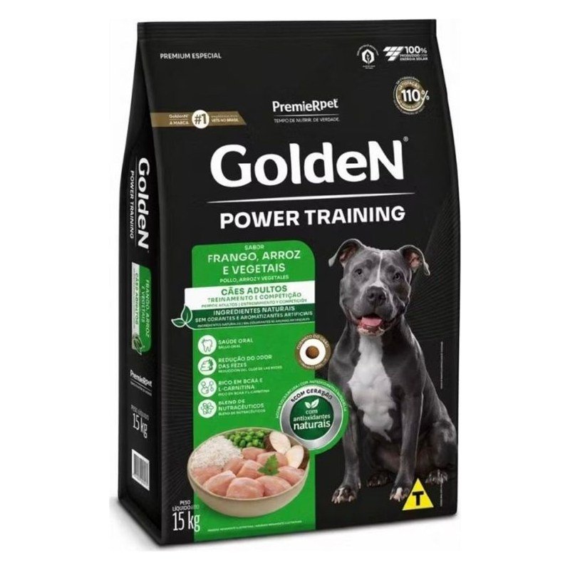 GOLDEN POWER TRAINING ADULTO 15KG