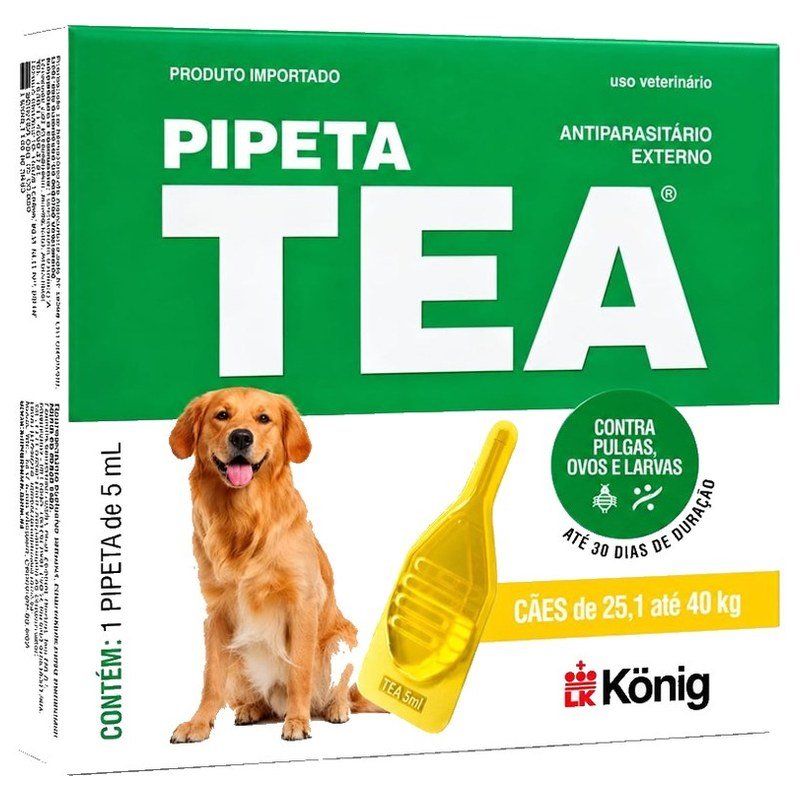 K&Ouml;NIG PIPETA TEA C&Atilde;ES 25,1 A 40KG