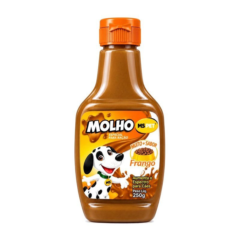 MS PET MOLHO ESPECIAL PARA RA&Ccedil;&Atilde;O FRANGO 250G