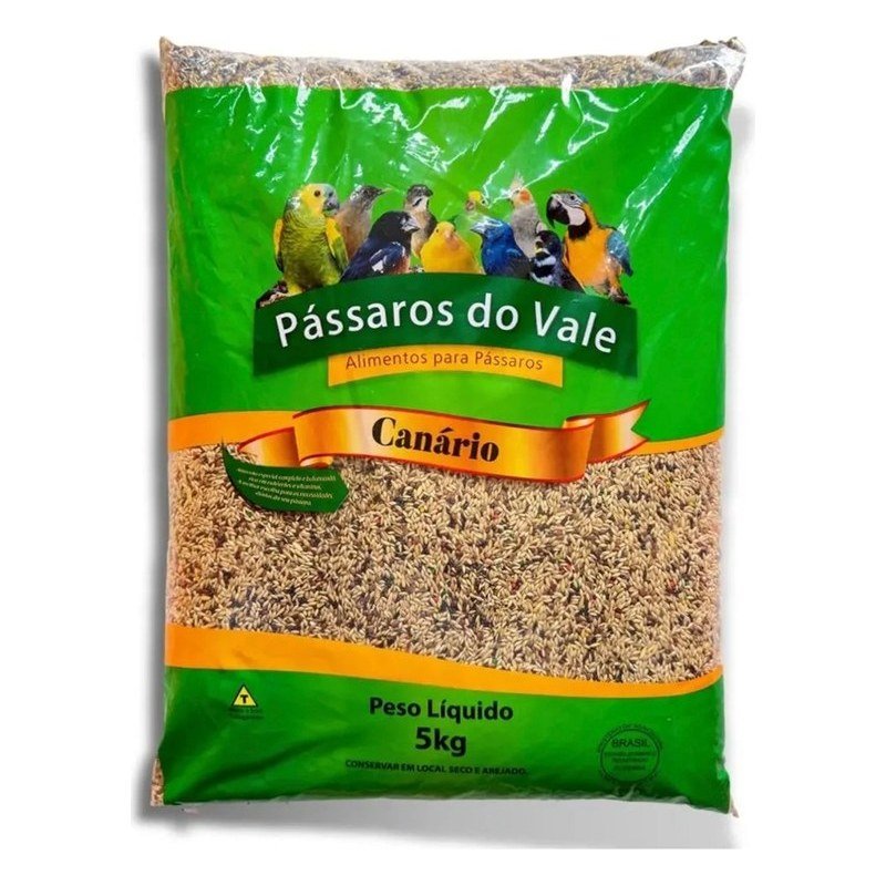P&Aacute;SSAROS DO VALE CAN&Aacute;RIO 5KG