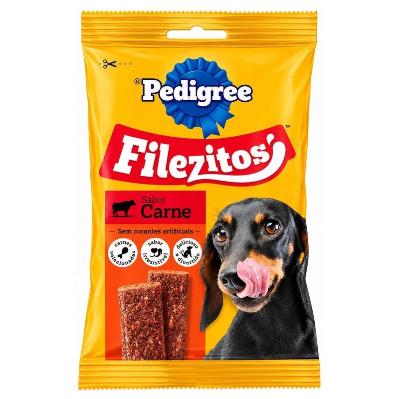 PEDIGREE FILEZITOS SABOR CARNE 60G
