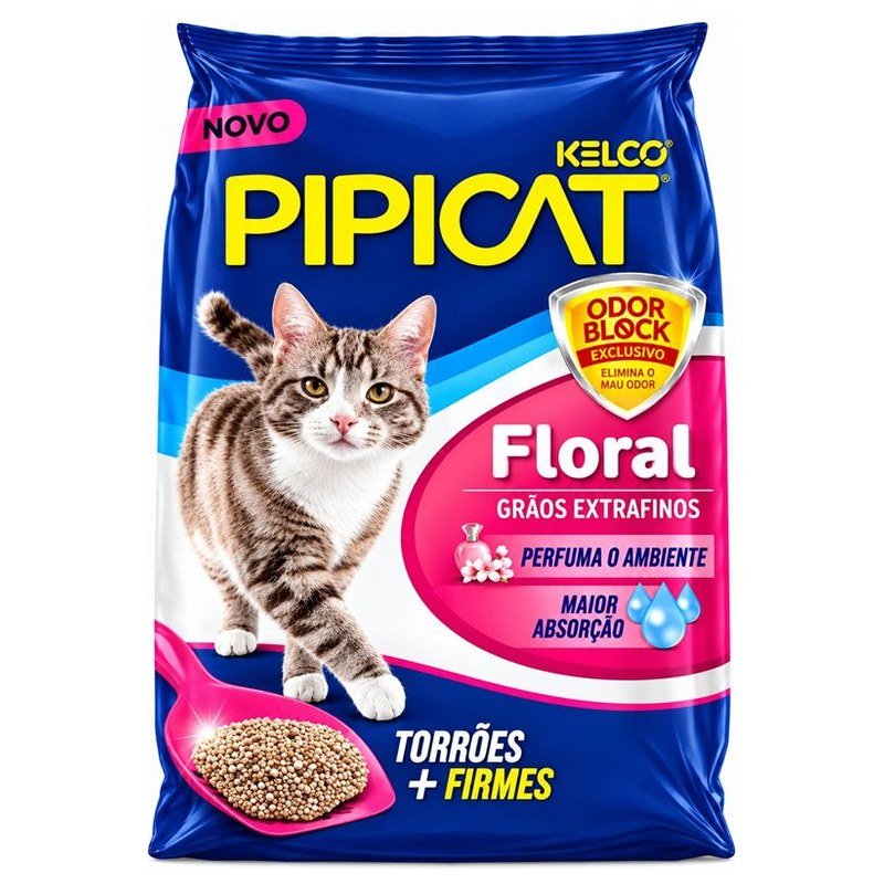 PIPICAT FLORAL 4KG