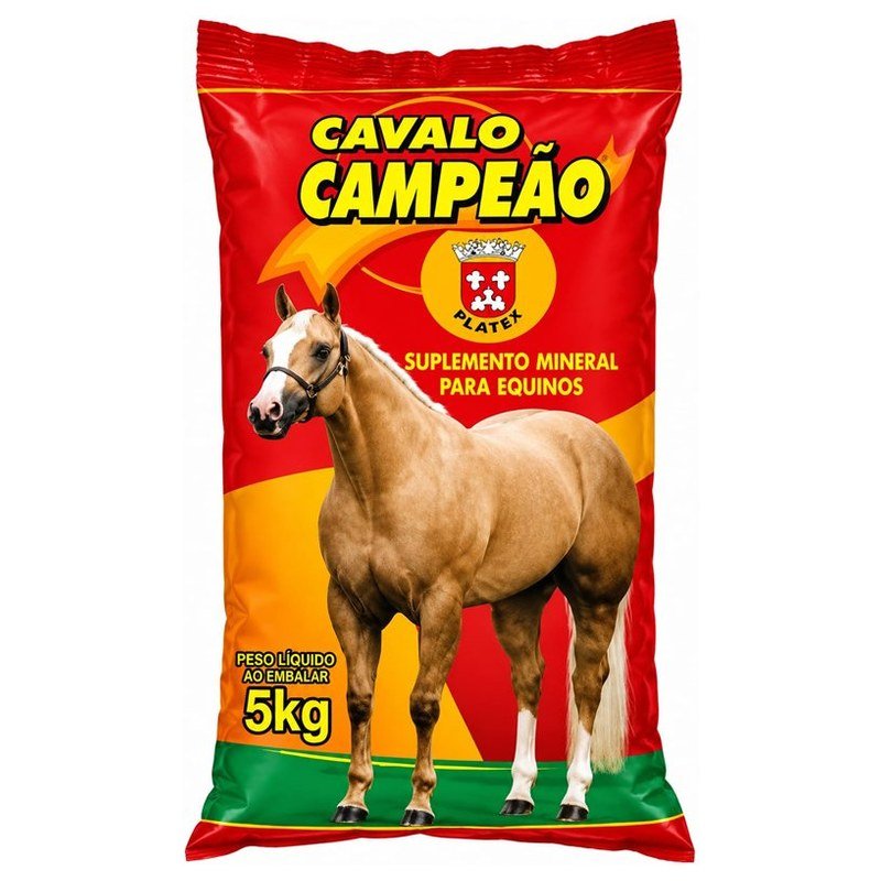 PLATEX CAVALO CAMPE&Atilde;O 5KG