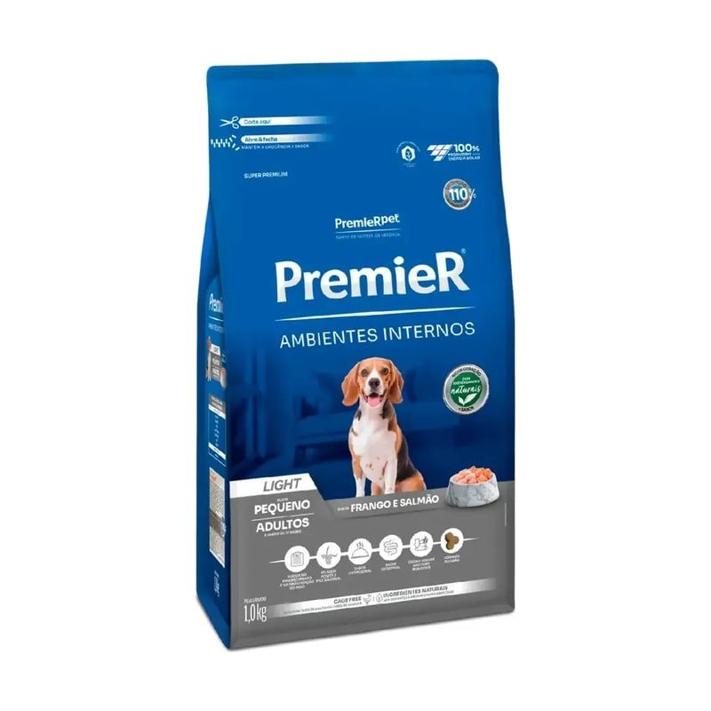 PREMIER AMBIENTES INTERNOS LIGHT FRANGO E SALMÃO 1KG