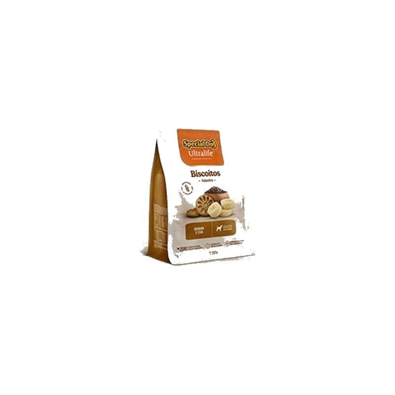 SPECIAL DOG ULTRALIFE BISCOITOS ASSADOS BANANA E CHIA 250G
