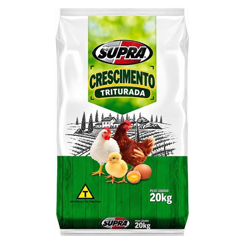 SUPRA PRA GRANJA CRESCIMENTO TRITURADA 20KG