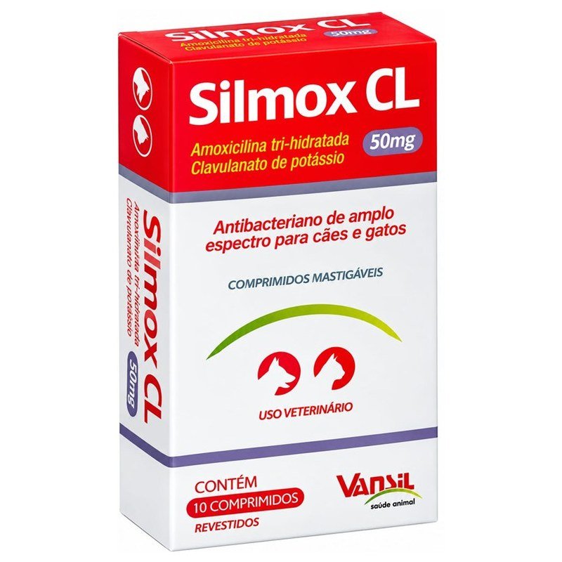 SILMOX CL 50MG 10 COMPRIMIDOS
