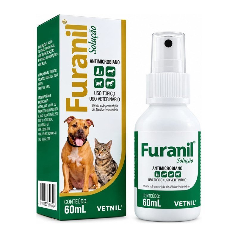 VETNIL FURANIL SOLU&Ccedil;&Atilde;O 60ML
